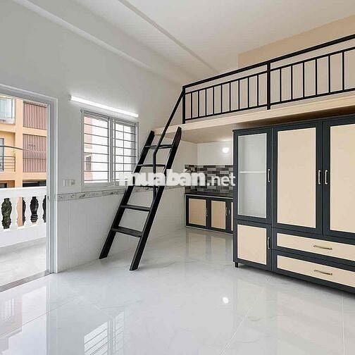 DUPLEX/STUDIO CHO THUÊ - XÂY MỚI 100% - THANG MÁY - NGAY GẦN MEGA Q6