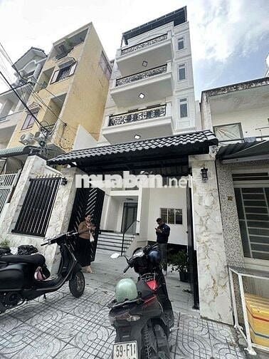 CHO THUÊ TÒA NHÀ ĐƯỜNG SỐ 49, P.TÂN QUY Q7, DT 6x20M, HẦM TRỆT 3 LẦU