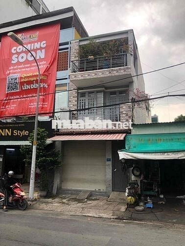 Cho thuê nhà mặt tiền 445 Tân Sơn p15tb,4,5x16m,  2lầu