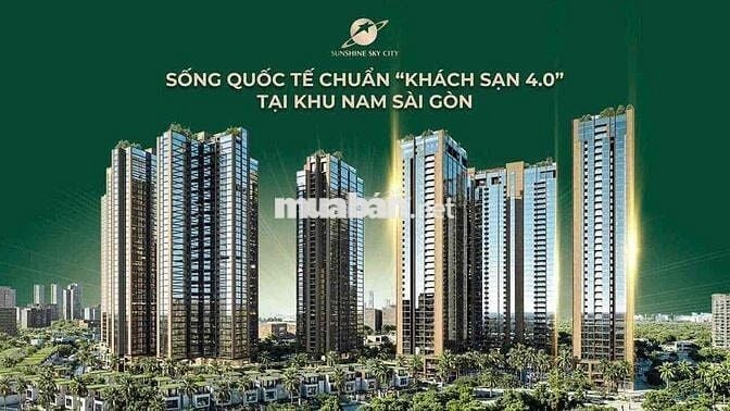 CHỈ 500 TRIỆU, SỞ HỮU CĂN HỘ CAO CẤP SUNSHINE SKY CITY QUẬN 7