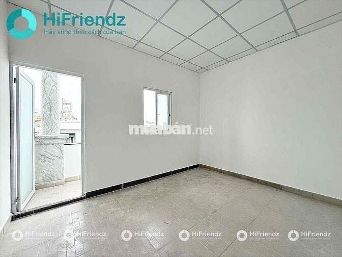 Phòng trọ mới 1 phòng ngủ tách bếp có ban công gần công viên làng hoa