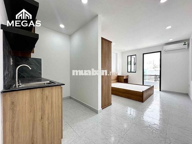 1 PHÒNG NGỦ BAN CÔNG - CỬA SỔ TRỜI FULL NỘI THẤT GẦN NGAY CITYLAND