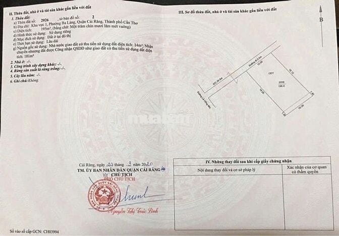 Nền giá rẻ phù hợp định cư lâu dài, nền bán giá dưới 1,5 tỷ