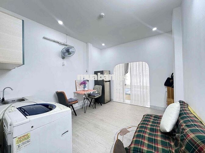 ✅1 PHÒNG NGỦ 45M2 FULL NT_NGAY KHU PHAN XÍCH LONG_BỜ KÈ