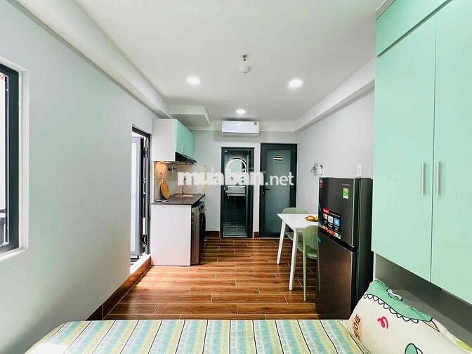 KHAI TRƯƠNG CĂN STUDIO ĐẦY ĐỦ NỘI THẤT CÓ BAN CÔNG