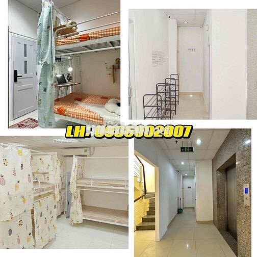 Ký Túc Xá Bình Thạnh Nhà 5 tầng ( có thang máy )