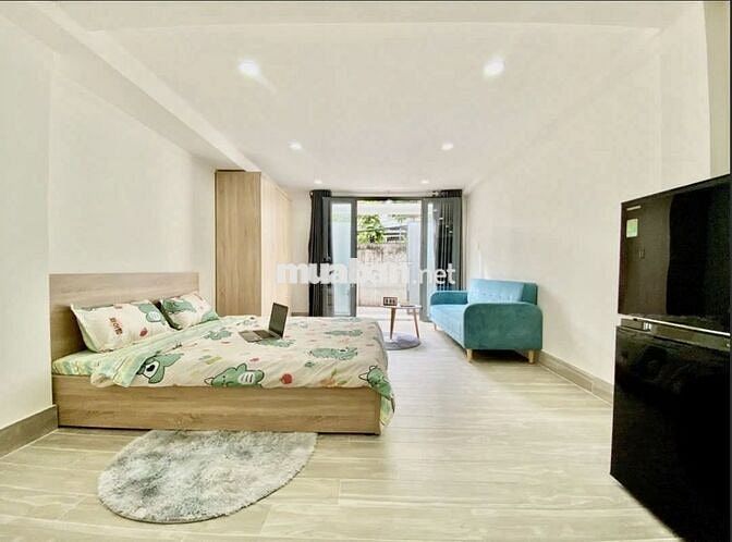 Cho Thuê Căn Hộ Ban Công Rộng 50m2 Full Nội Thất ở D5, Bình Thạnh