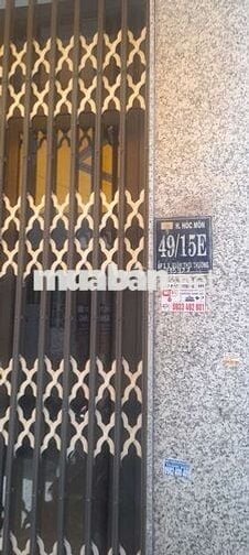 Bán nhà sổ hồng riêng Bà Điểm Hóc môn đ Trần Văn Mười 4 x 10 trệt lầu