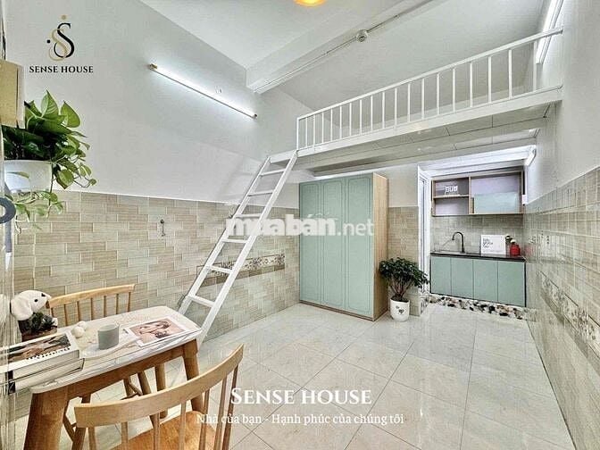 GÁC CAO MÁI THOÁNG FULL NT RỘNG HƠN 30M2 DI CHUYỂN 7 PHÚT QUA TỚI Q.10