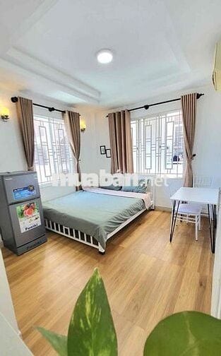 Cho thuê Studio đẹp như Homestay siêu thoáng - thang máy Cống Quỳnh Q1