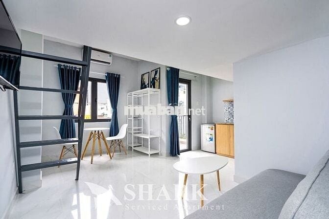 Cho Thuê Căn Hộ Duplex Ban Công gần Nguyễn Gia Trí Bình Thạnh giáp Q1