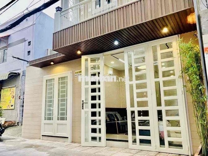 {RẺ HƠN CHUNG CƯ} -{NGUYỄN VĂN LƯỢNG-GÒ VẤP} - NHÀ ĐẸP FULL NỘI THẤT -