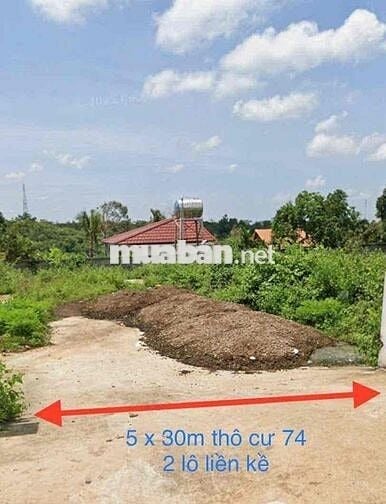 Mặt tiền B5 Mậu Thân Sau chợ đầu mối giảm 100tr 75m2 thổ cư full hồng