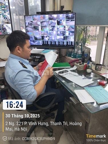 Bảo vệ công ty công việc nhàn tại Hoàng Mai