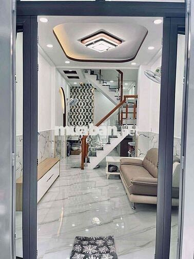 NHÀ ĐẸP - QUANG TRUNG GÒ VẤP - 3 TẦNG 3PN 3WC - TẶNG NỘI THẤT - 4.39TL