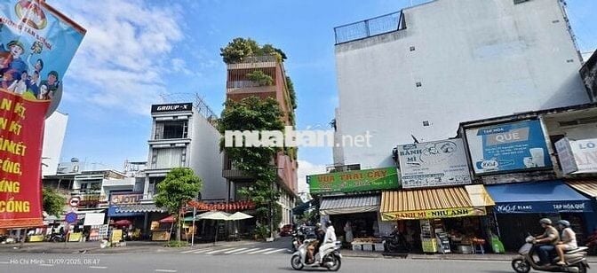 Mặt bằng 3 mặt tiền 200m2 mới-xịn Bạch Đằng (gần bv175, chợ, sân bay)