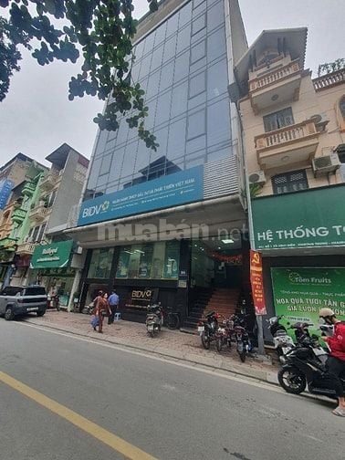 Bán nhà mặt phố Vương Thừa Vũ, Q Thanh Xuân, 100m2, 8 tầng, thang máy.