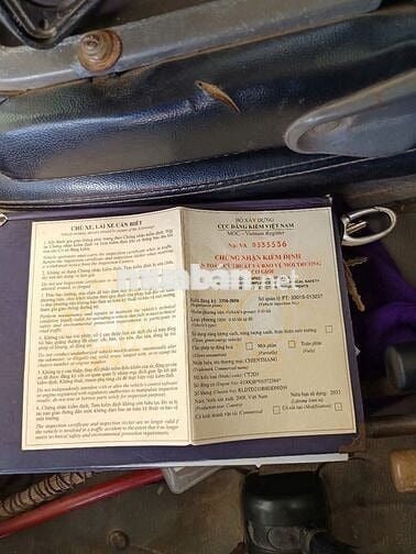 Xe tải ben tự đổ Chiến Thắng 2T sản xuất năm 2008