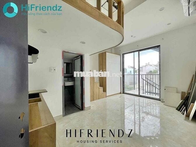 CĂN HỘ CÓ GÁC 35m2 mới xây FULL NỘI THẤT MÁY gần VÒNG XOAY LÊ ĐẠI HÀNH