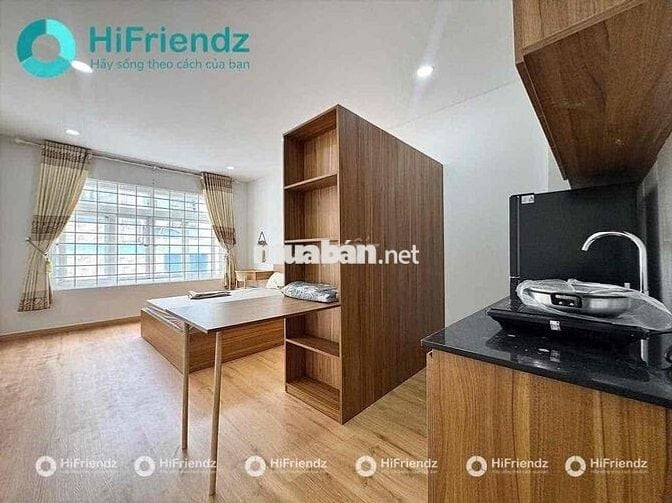 Khai trương căn hộ mới tách bếp cửa sổ lớn gần khu Thị Nghè,giáp Q1,Q2