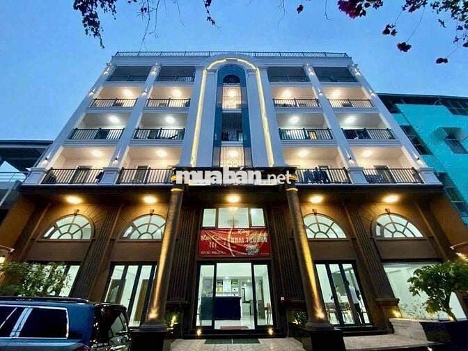 Bán toà nhà Nguyễn Cửu Vân, 375m2 (15x25m)hầm + 8 tầng, 78P - HĐT 7.2T