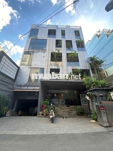 Bán toà CHDV Nguyễn Gia Trí, 258m2(10x25)hầm + 7 tầng, 75P - HĐT 5.4T