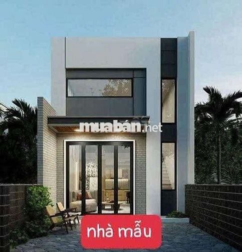 Nhà mới xây đườg ôtô thông kdc phú nhân ra ql1a ,2pn + 1p. đi gv gần ,