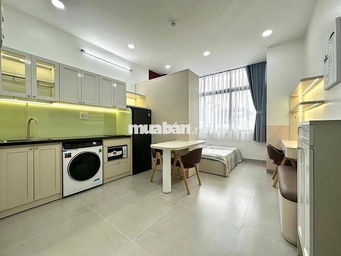 chung cư mini Luxury dạng Studio cửa sổ trời , thang máy , bảo vệ