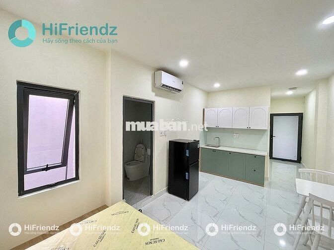 STUDIO FULL NỘI THẤT CỬA SỔ SÁT BÊN ĐẠI HỌC VĂN HIẾN / MỚI XÂY