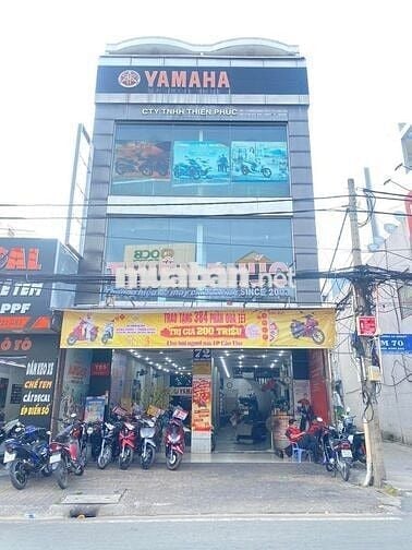 Cho Thuê Nhà Trệt 3 Lầu Góc 2MT 7,5M Trần Hưng Đạo Trung Tâm Cần Thơ