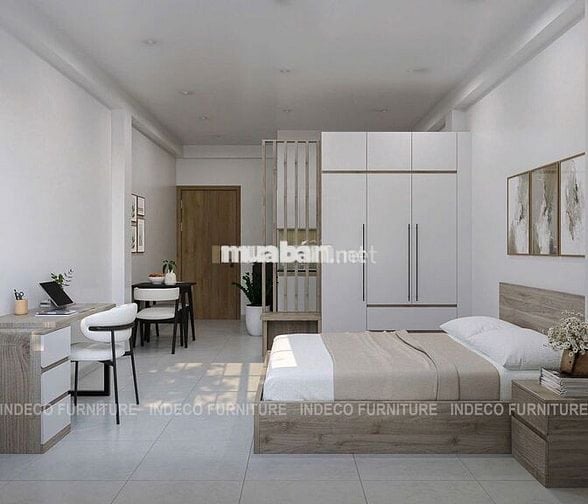 Cho thuê căn hộ đầy đủ nội thất mới 100% - Trương Công Định