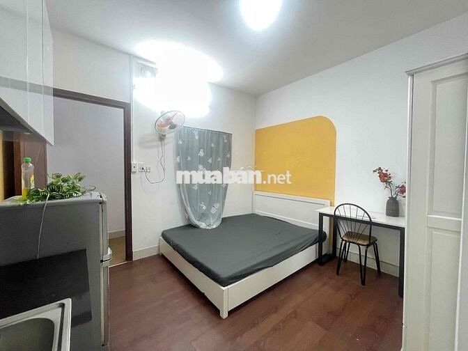 🔥PHÒNG STUDIO FULL NỘI THẤT NHƯ HÌNH 100%_KHU SÂN BAY_CV HOÀNG VĂN THỤ