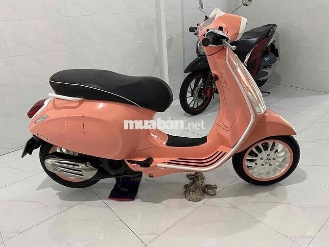 vespa hồng, ngay giao cccd, zin êm đẹp