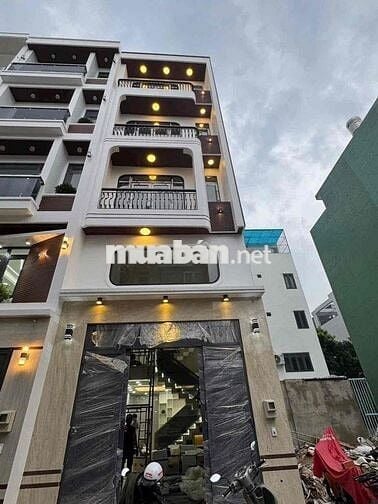 Siêu Phẩm Nhà Phố Đường Số 6. 4,5x12 5 tầng khu đồng bộ đường 6m có lề