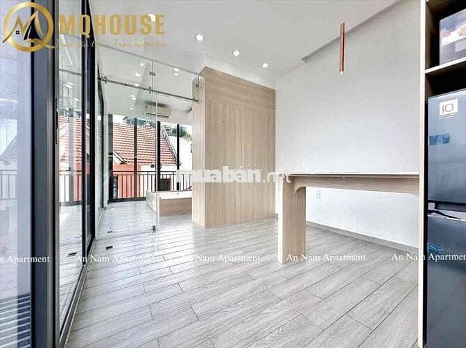 CĂN HỘ STUDIO RỘNG 50M2 - FULL NỘI THẤT - BAN CÔNG NGAY CÔNG VIÊN LÀNG