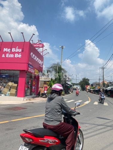 Đất nhà vườn gần quốc lộ 22 , 2MT 5x23m , giá 1ty5, sổ hổng riêng ,thổ