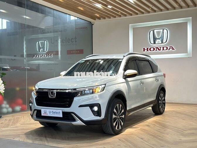 Honda BR-V 2024 19.000 km Trắng. Cam kết xịn 100%