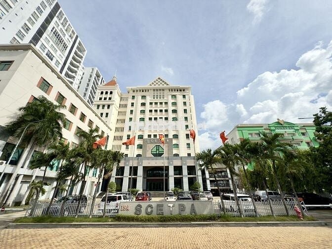 Văn phòng cho thuê tại tòa nhà SCETPA mặt tiền đường Cộng Hòa