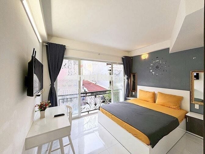 Căn hộ 1 PN tách bếp rộng thoáng-Lê Văn Sỹ cạnh CoopMart Nhiêu Lộc