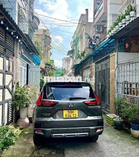 BÁN NHÀ ĐẸP 4 TẦNG, HẺM XE HƠI,63M², PHẠM VĂN CHIÊU, PHƯỜNG 9, HƠN 7 T