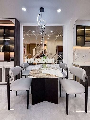 HẺM  XE HƠI THÔNG, PHAN HUY ÍCH, 50m2, 4 TẦNG, 4PN, ST, GIÁ 7, 9 5Ỷ