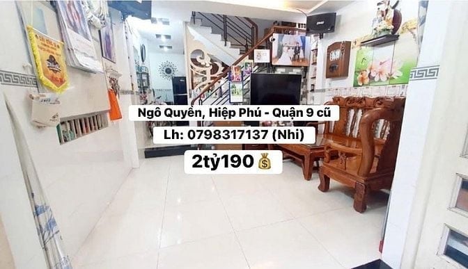NHÀ HẺM TẠI QUẬN 9 CŨ GẦN LÊ VĂN VIỆT