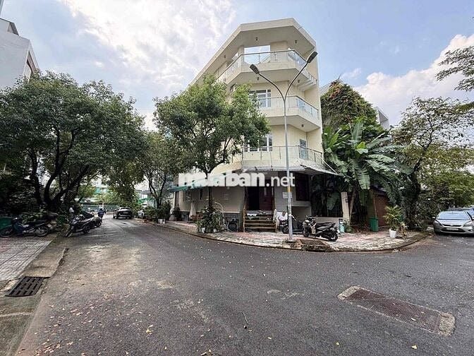 Cho thuê nhà góc 2 Mt khu dân cư ven sông, ful nt, thang máy, 33tr