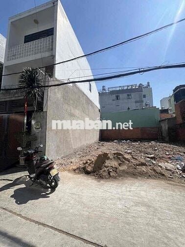 ĐẤT 81M2 - HẺM 6M - 1/ PHÚ THỌ HOÀ