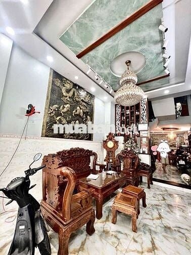 BÁN NHÀ MẶT TIỀN GÒ XOÀI, 93M2, 5 TẦNG, CHO THUÊ 20TR, GIÁ 8,2 TỶ TL