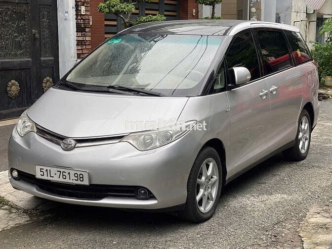 Toyota Previa GL 2008 Bạc bản full options.