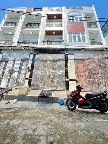 Nhà Mới Xây 3 lầu, hẽm 6m A.D.Vương, Bình Tân gần V.V.Kiệt