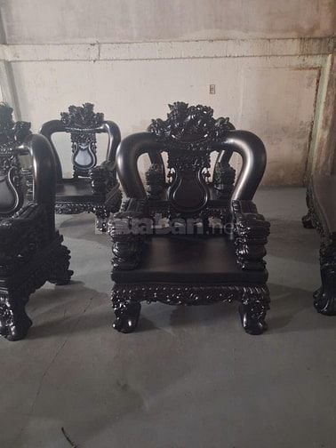Hàng Mới ráp xong 2 bộ Bàn Ghế Tay 16-18 Mun Sừng