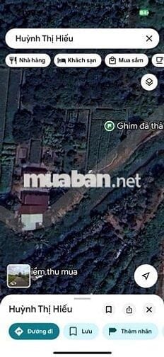 bán đất phường Tân An cũ, DT 535,5m2 đất cặp theo rạch nên mát mẻ