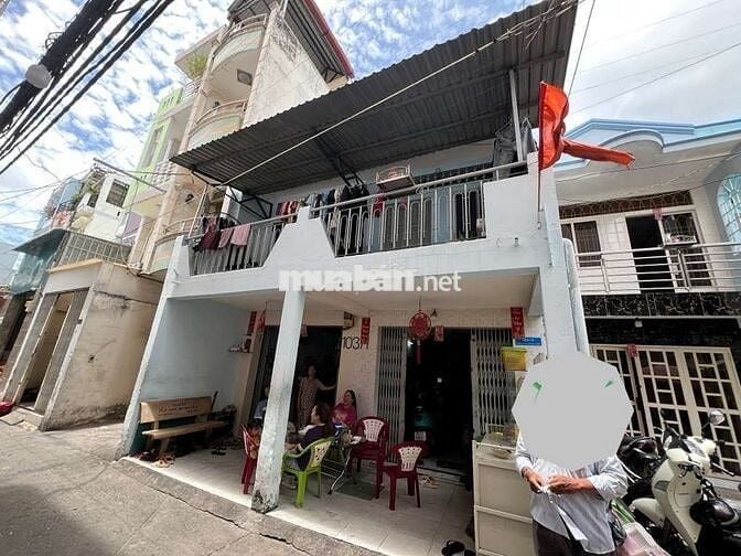 Quận 6 - bán nhà 1tầng 2'PN 50m2, đuờng văn thân - 4 tỷ 8